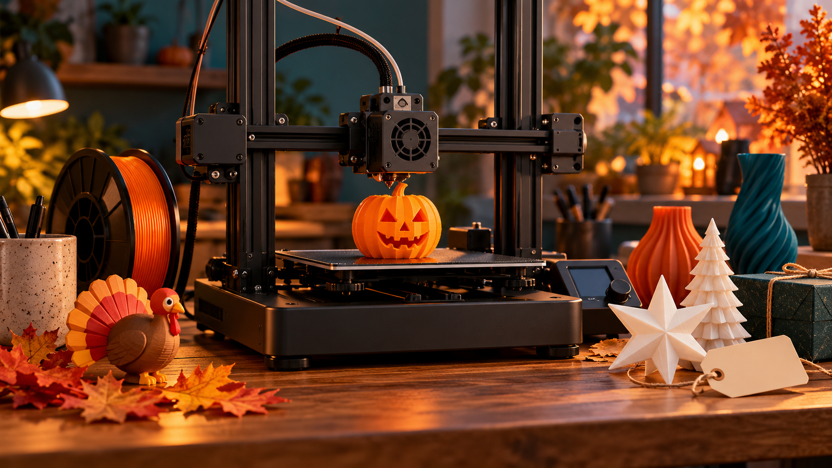 Impression 3D : Halloween, Thanksgiving, Noël… et Black Friday en ligne de mire